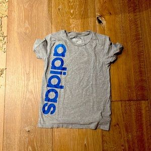 Gray Adidas kids shirt